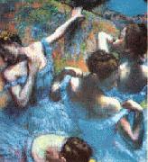Edgar Degas Danseuses Bleues oil painting reproduction